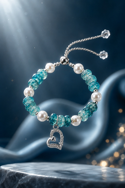 azure-heart-bead-bracelet7