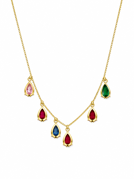 Multicolor-Teardrop-Stone-Necklace (2)