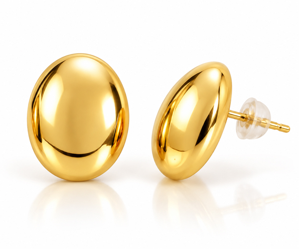 Oval-Dome-Stud-Earing (2)