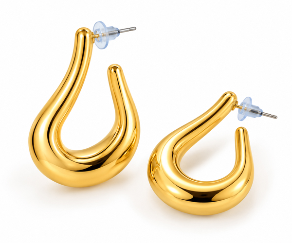Teardrop-Hoop-Korean-Earrings (2)
